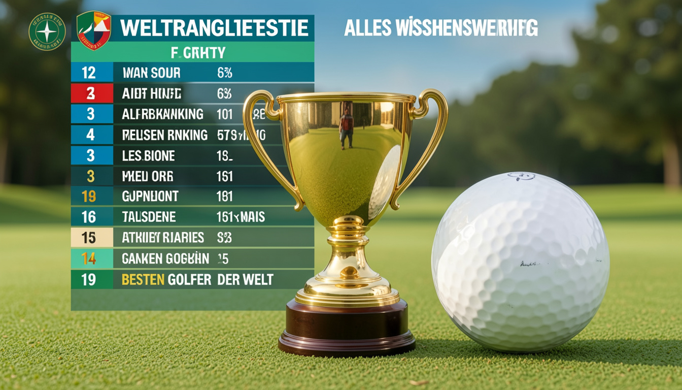 golfspieler weltrangliste